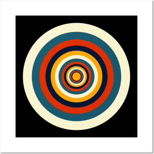 Concentric Pop Target Posters and Art